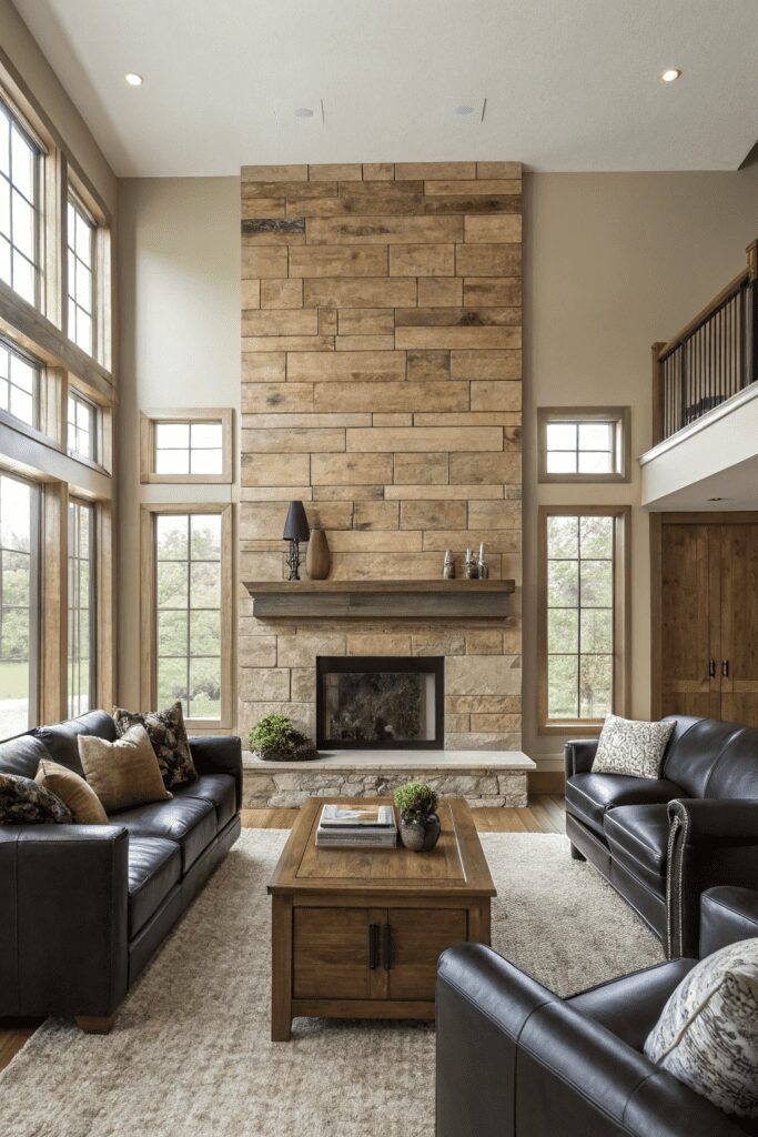 20+ Pale Oak by Benjamin Moore: Your New Paint Color Ideas! 3 Benjamin Moore Pale Oak Ideas: 3. Use Pale Oak as an Accent Wall with Bold Furniture