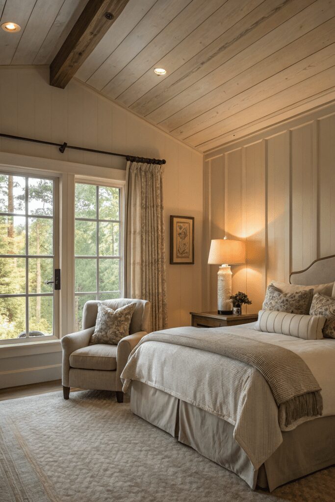 20+ Pale Oak by Benjamin Moore: Your New Paint Color Ideas! 4 Benjamin Moore Pale Oak Ideas: 4. Create a Cozy, Relaxing Bedroom Retreat