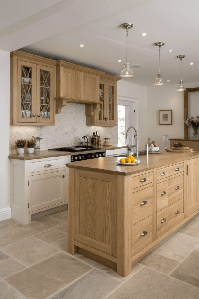 20+ Pale Oak by Benjamin Moore: Your New Paint Color Ideas! 20 Benjamin Moore Pale Oak Ideas: 20. Transform Your Kitchen Island with Pale Oak Accents
