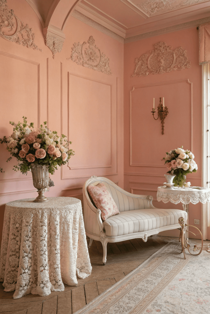 Vintage Vogue Benjamin Moore Ideas: 2. Blush-Tinted Charm with Gentle Blush