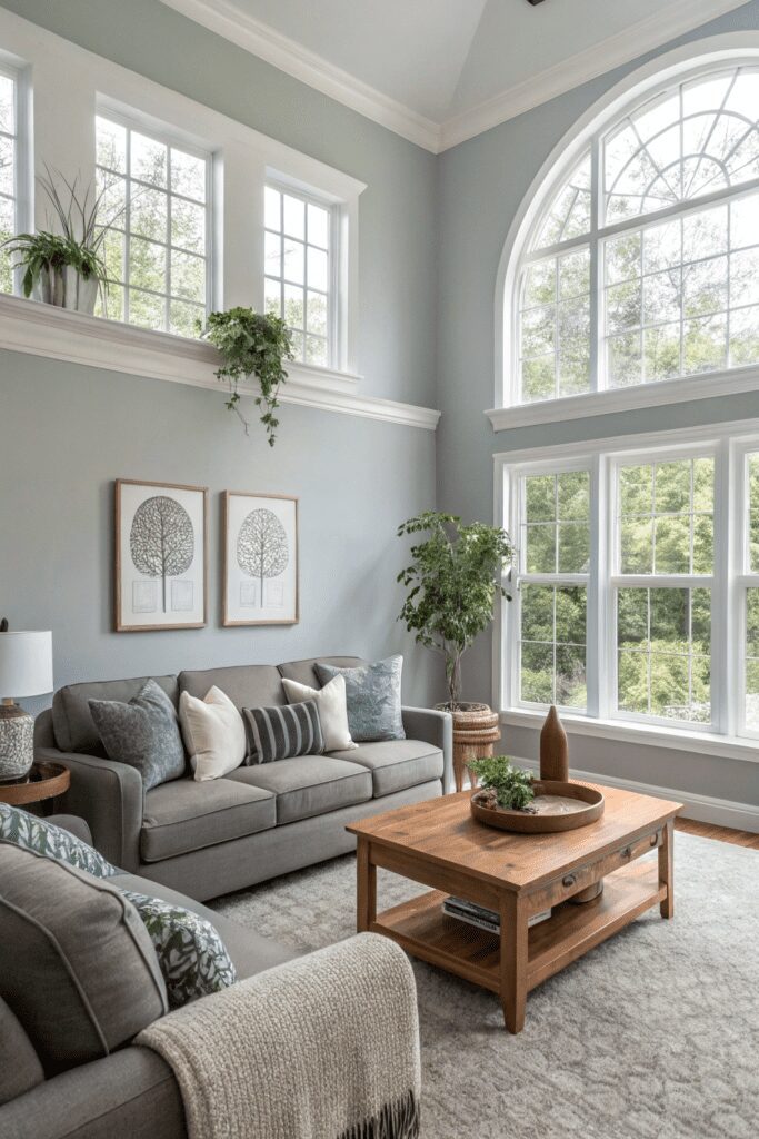 15+ Stunning Agreeable Gray Ideas You Need to See! 6 Sherwin Williams Agreeable Gray Ideas: 6. Agreeable Gray for Accent Walls