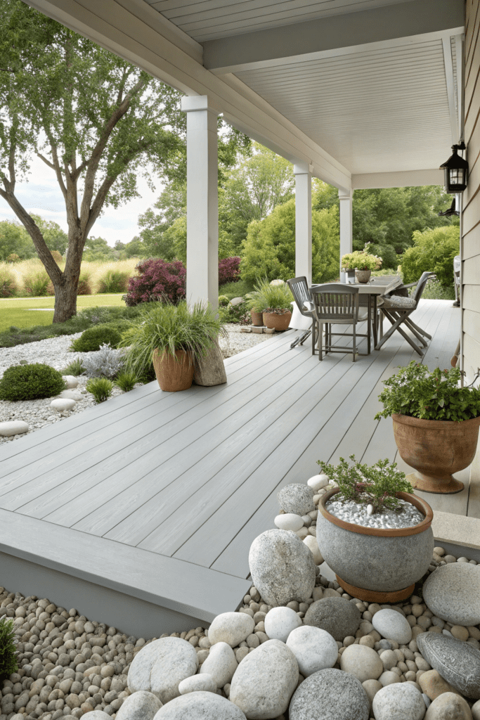 Benjamin Moore Sea Salt Ideas: 12. Sea Salt for an Outdoor Porch or Patio