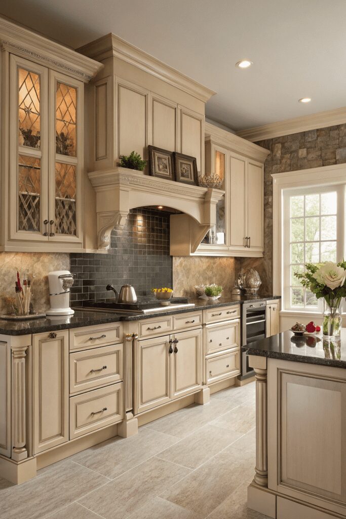 15+ Upgrade Your Space with Benjamin Moore Pashmina Ideas! 2 Benjamin Moore Pashmina Ideas: 2. Pashmina Kitchen Cabinets for a Soft, Earthy Luxe