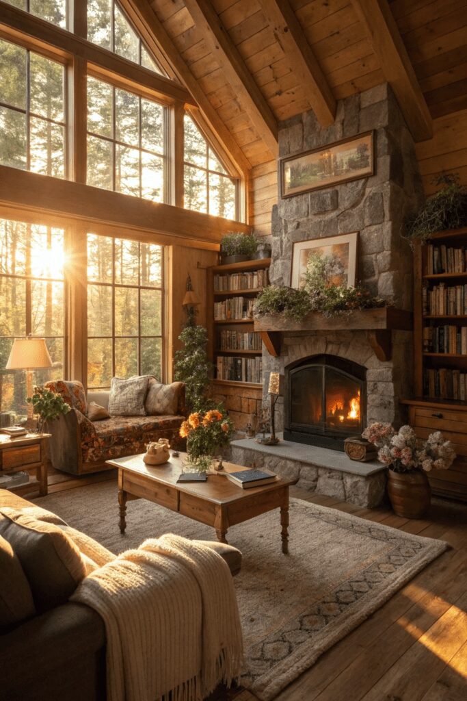 10+ Dreamy Cottage Core Living Room Ideas to Try Now! 3 Cottage Core Living Rooms Ideas: 3. Sun-Kissed Cottage Retreat