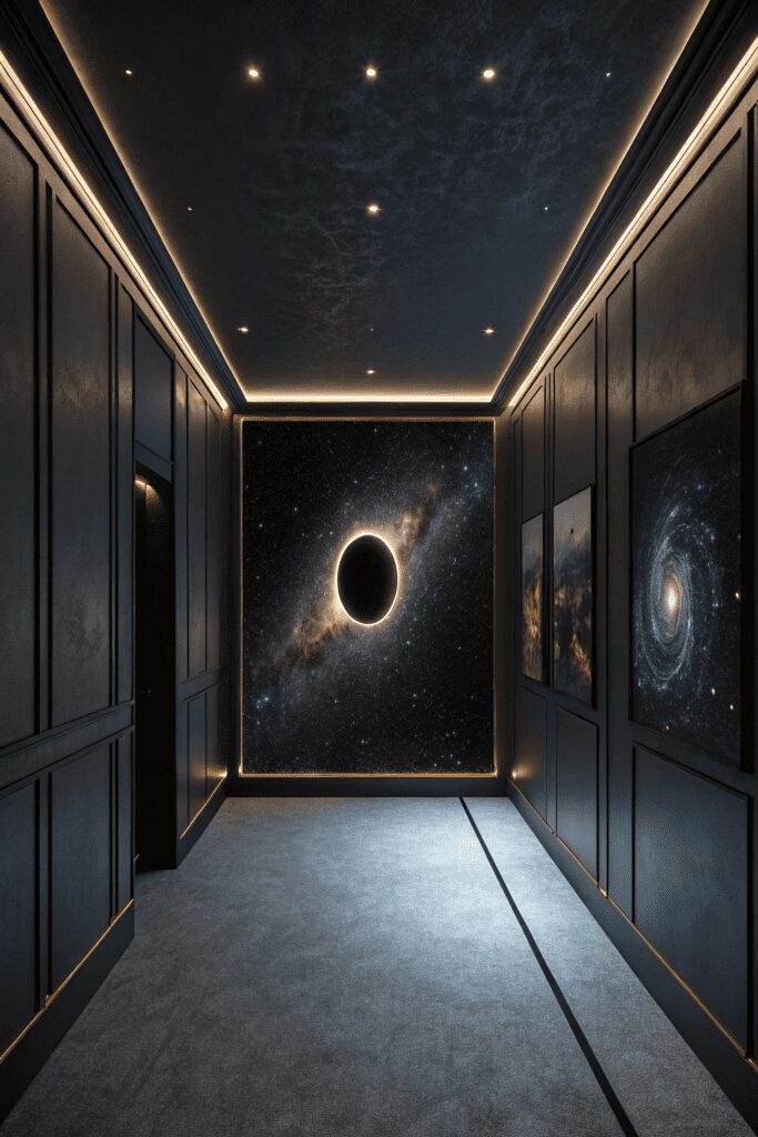20+ Stunning Black Room Ideas You Need to Try Now! 18 Black Rooms Ideas: 18. The Black Hole Experience