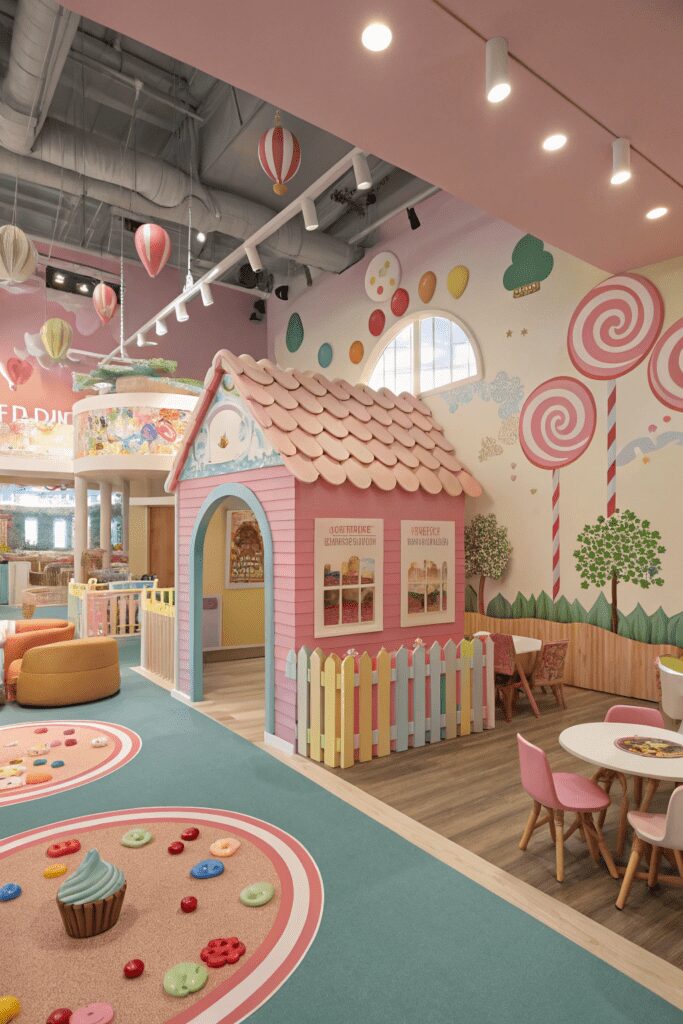 10+ Create the Perfect Daycare Room Ideas - Explore More! 9 Daycare Rooms Ideas: 9. Candyland Adventure Park