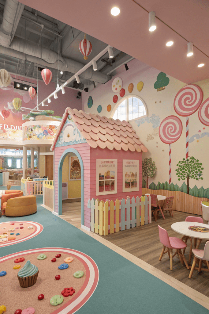 Daycare Rooms Ideas: 9. Candyland Adventure Park