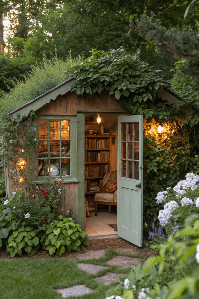 Hidden Rooms Ideas: 5. Garden Shed Hideout