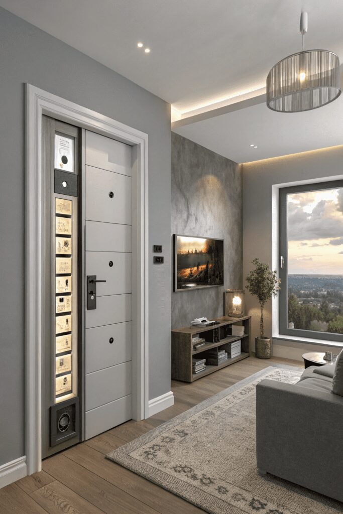 15+ Genius Hidden Room Ideas You Never Knew Existed! 16 Hidden Rooms Ideas: 16. Interactive Wall Art Door