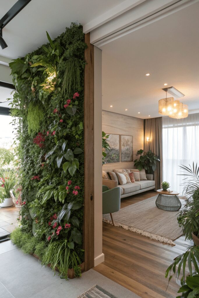 15+ Genius Hidden Room Ideas You Never Knew Existed! 18 Hidden Rooms Ideas: 18. Movable Plant Wall Sanctuary