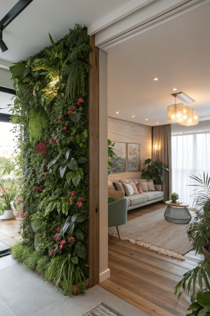 Hidden Rooms Ideas: 18. Movable Plant Wall Sanctuary