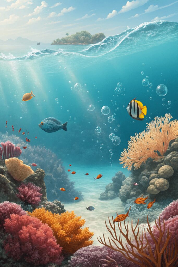 25+ Nursery Room Magic: Decor Ideas You’ll Love! 7 Nursery Room Ideas: 7. Underwater Paradise with 3D Ocean Elements