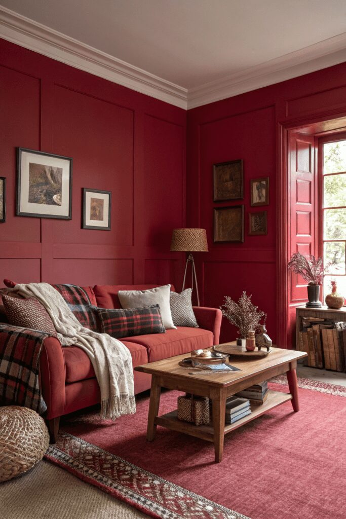 20+ Trending Paint Color Ideas - You’ll Love for Your Space 5 Paint Color Inspiration Ideas: 5. Crimson Blush: Passionate Warmth