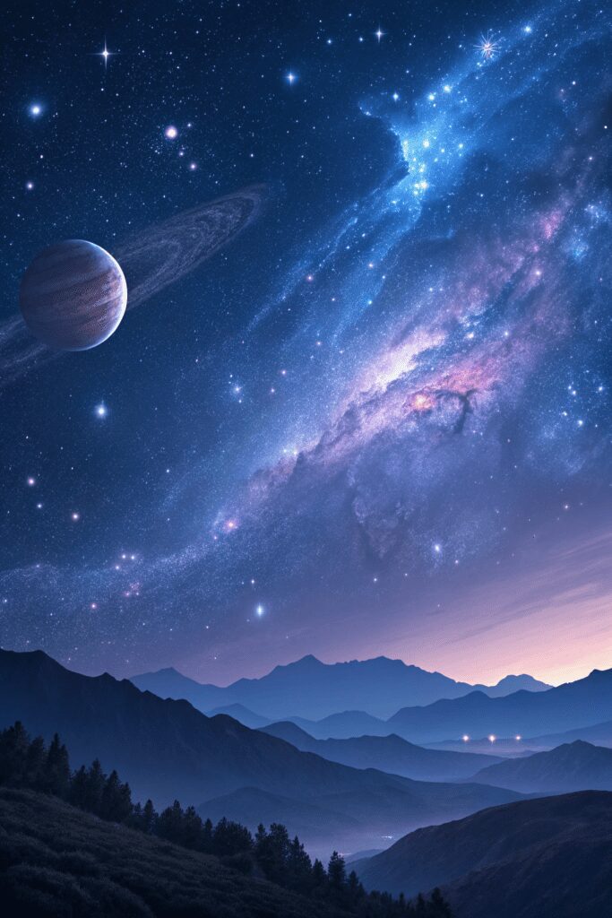20+ Trending Paint Color Ideas - You’ll Love for Your Space 10 Paint Color Inspiration Ideas: 10. Celestial Navy: Deep Space Serenity