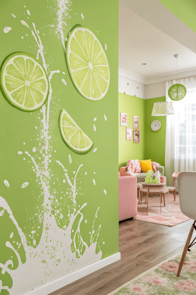 Paint Color Inspiration Ideas: 11. Lime Zest: Energizing and Playful