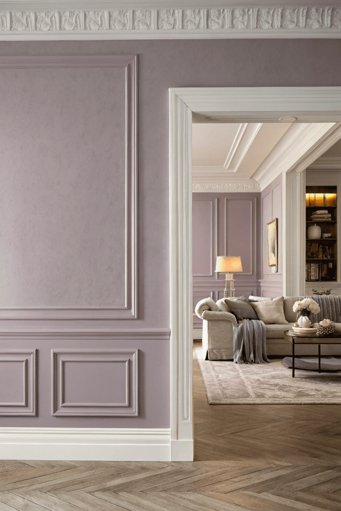 Paint Color Inspiration Ideas: 16. Ashen Lilac: Soft and Sophisticated