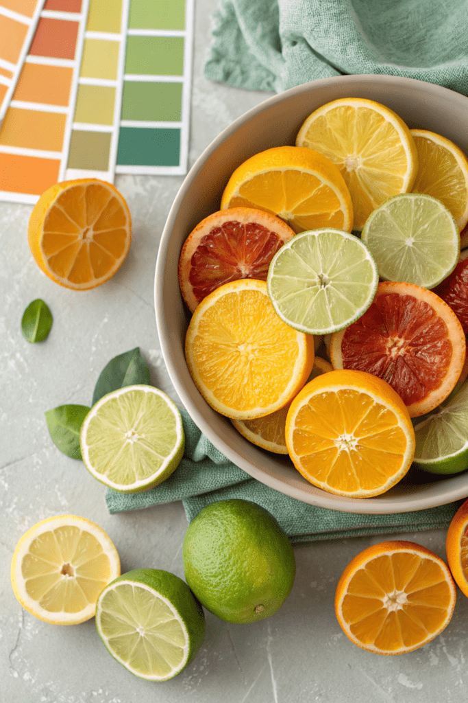 Paint Color Inspiration Ideas: 17. Citrus Splash: Zesty and Refreshing