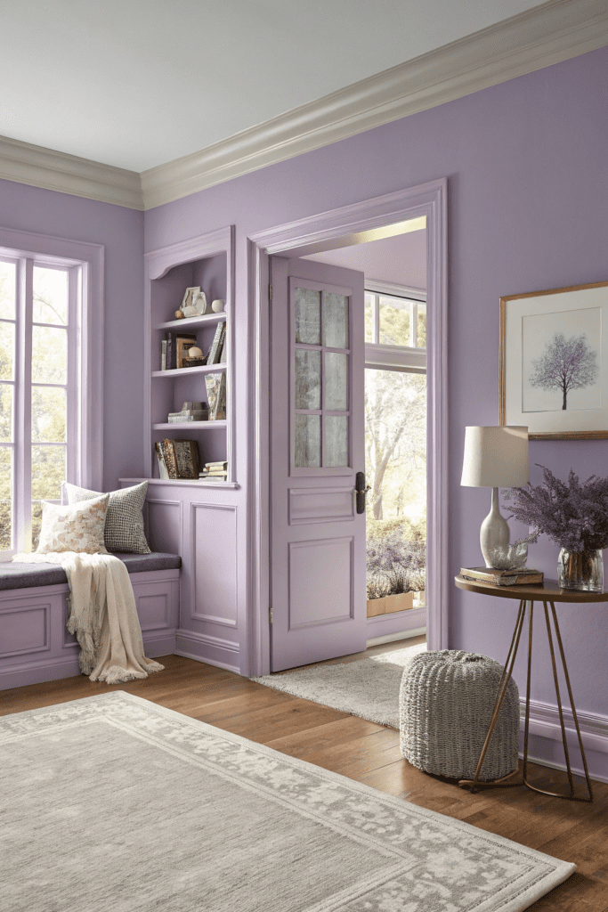 Paint Color Inspiration Ideas: 19. Frosted Lavender: Cool and Calming