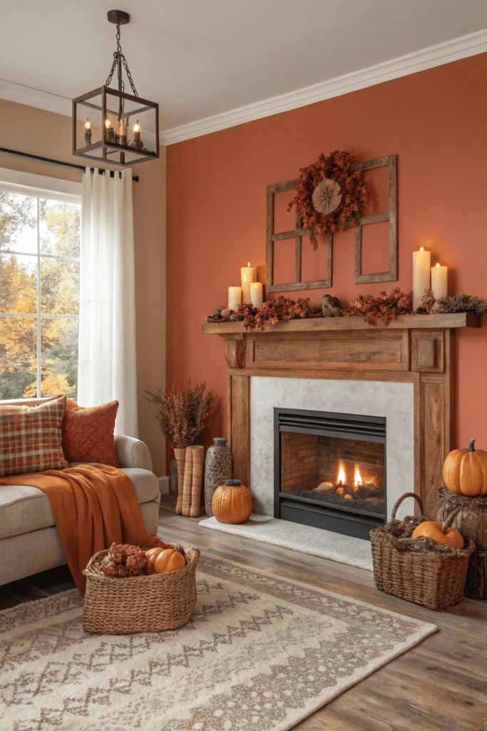 Paint Color Inspiration Ideas: 20. Pumpkin Spice: Cozy and Inviting