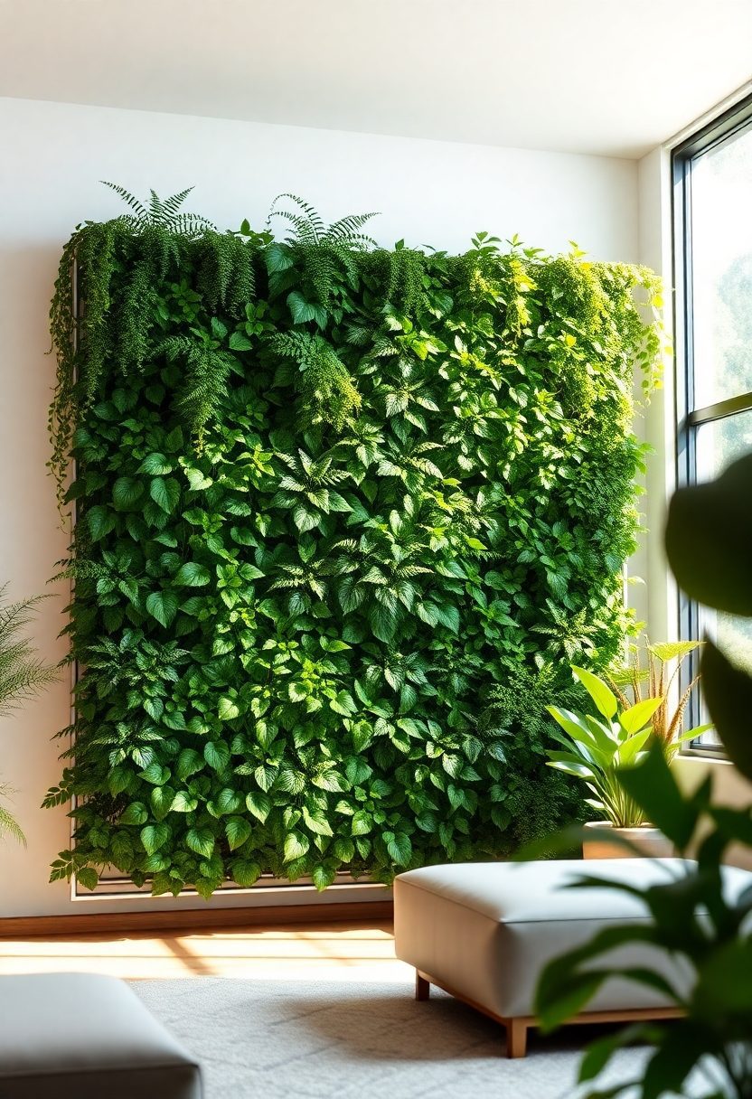 Home Decor Ideas for World Wildlife Day: Creating A Living Wall In Your Home