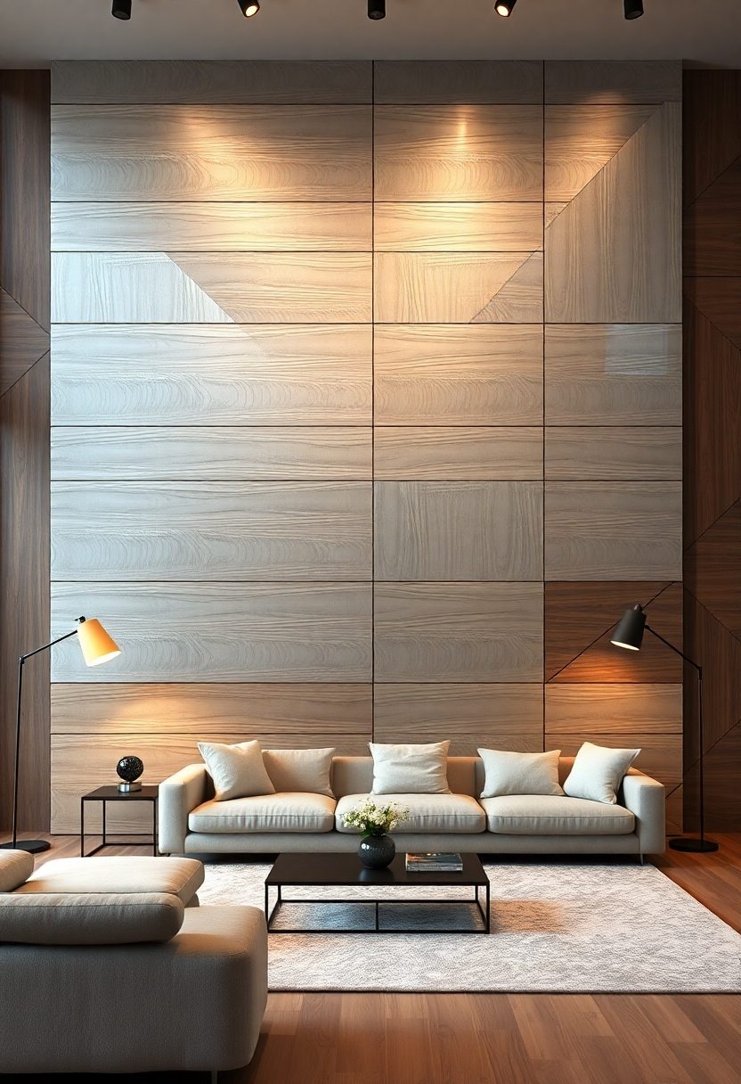 Luxury Wall Panelling Ideas: Modern Metal Panelling Designs