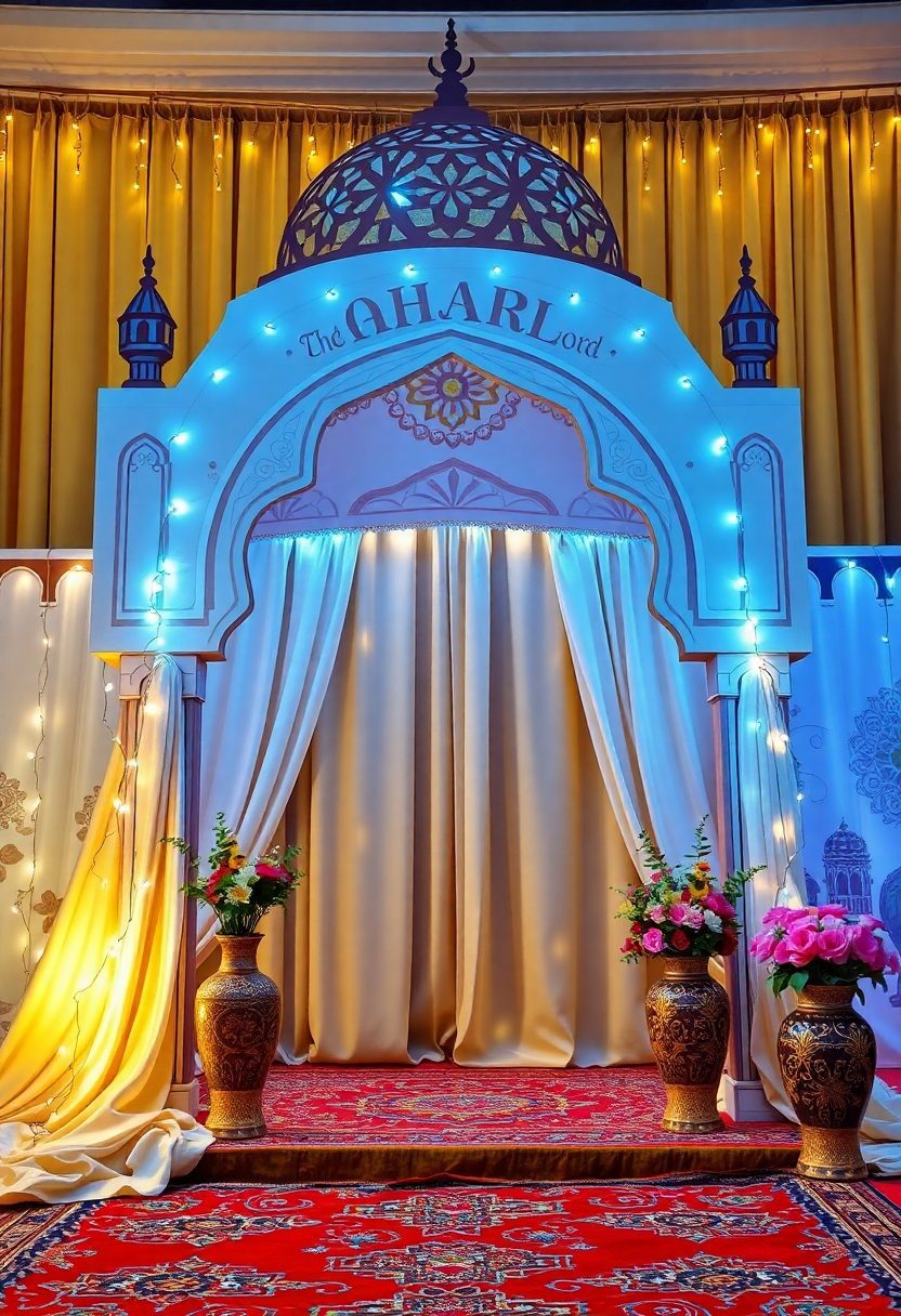 Festive Eid Decoration Ideas: Mosque-Inspired Architecture