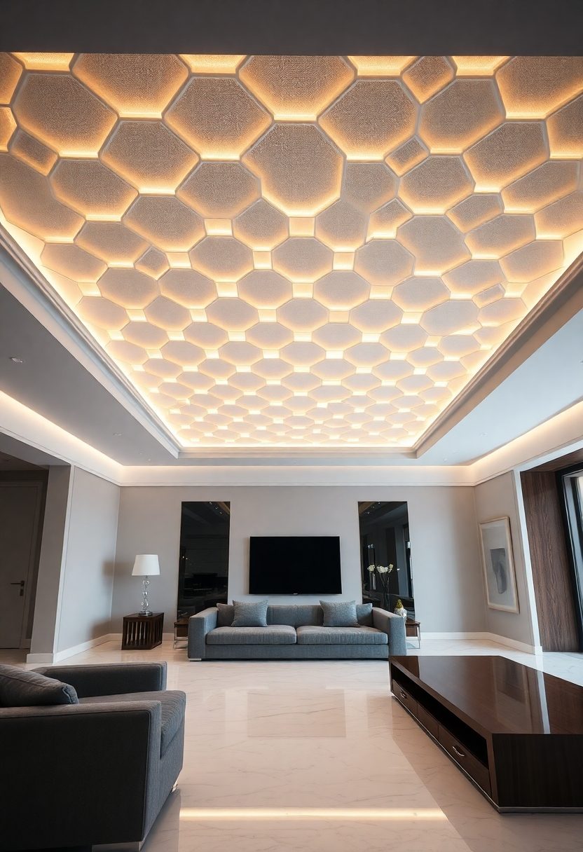 Luxury Ceiling Design Ideas: LED Lighting for Luxury Ceilings