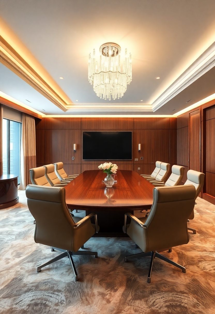 Luxury Office Furniture Ideas: Upscale Meeting Rooms