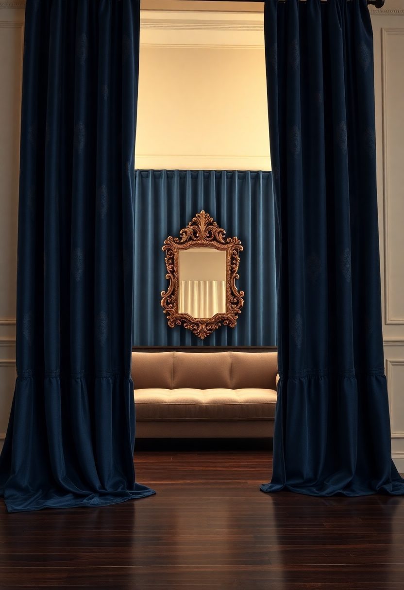 Luxurious Curtain Designs: Velvet Drapes for Sophisticated Spaces