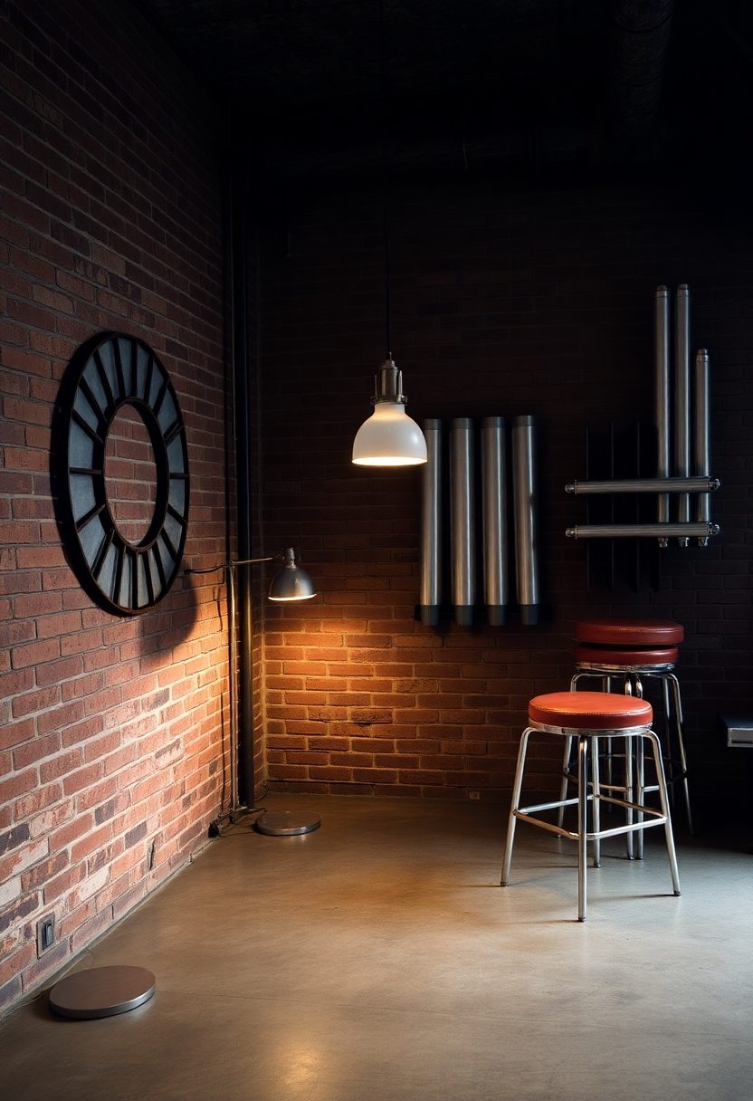 Grunge Room decor  Ideas: Adding Industrial Touches With Metal Accents