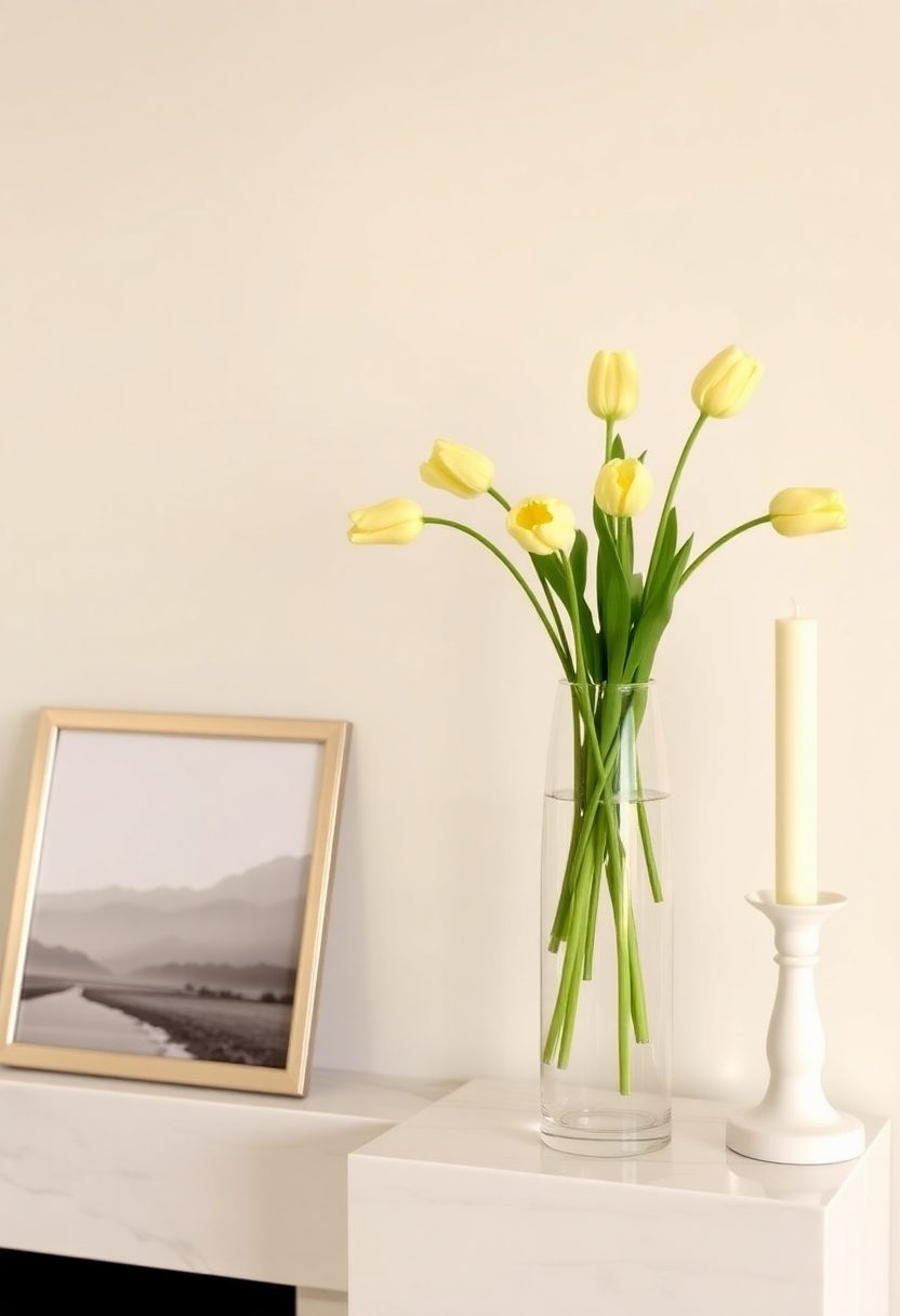 Spring Mantel Decorating Ideas: Simple and Elegant Design