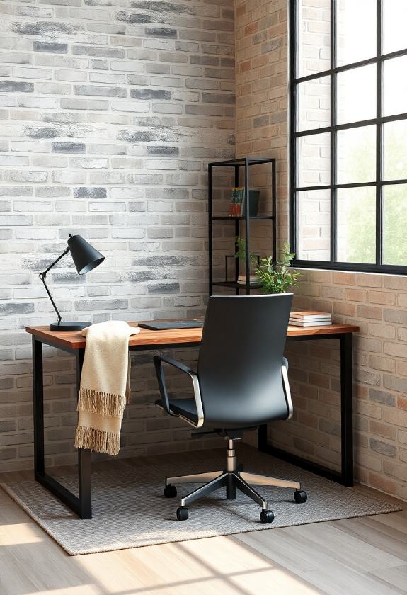 Office Cubicle Aesthetic Ideas: Industrial Elegance