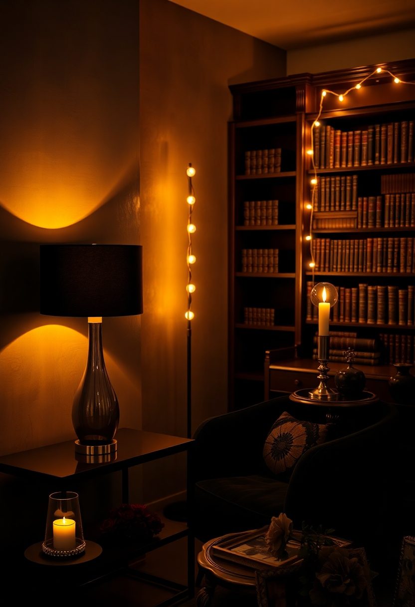 Dark Luxury Aesthetic Ideas: Dramatic Lighting Solutions for a Moody Atmosphere