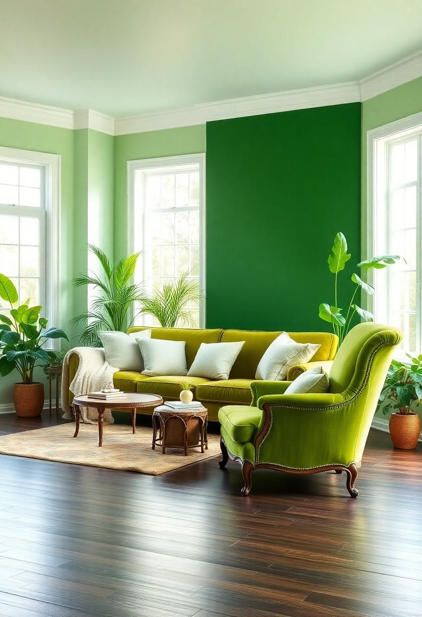 Green Home Decor Ideas for St. Patrick's Day: Get Creative With Green Paint