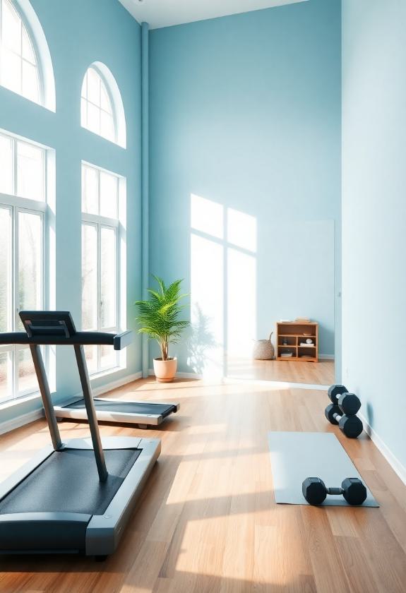 Sherwin Williams Blue Paint Colors: Light Blue Paints for Home Gyms