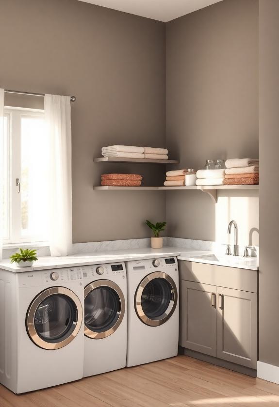 Laundry Room Paint Colors: Rich Gray Haven