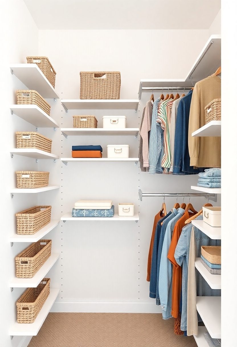 DIY Room Decor Ideas: Customized Closet Organization