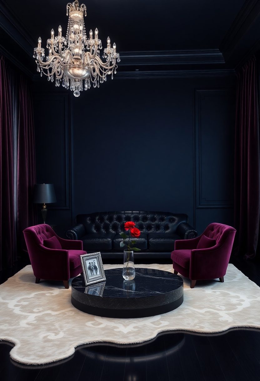 Dark Luxury Aesthetic Ideas: Embracing Dark Colors and Luxurious Textures