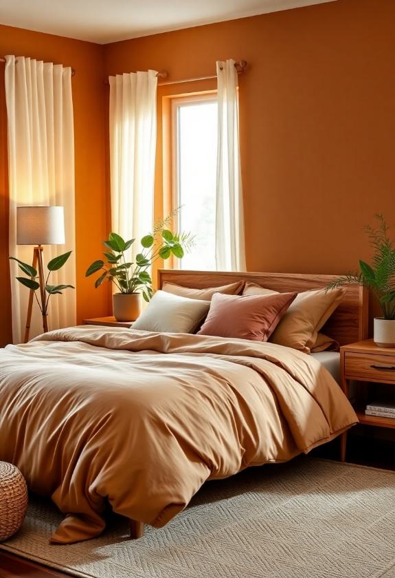 Stunning Paint Color Ideas: Warm Caramel Brown