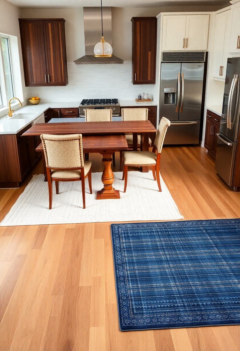 Quick Kitchen Decor: Use Rugs to Define Your Kitchen Space