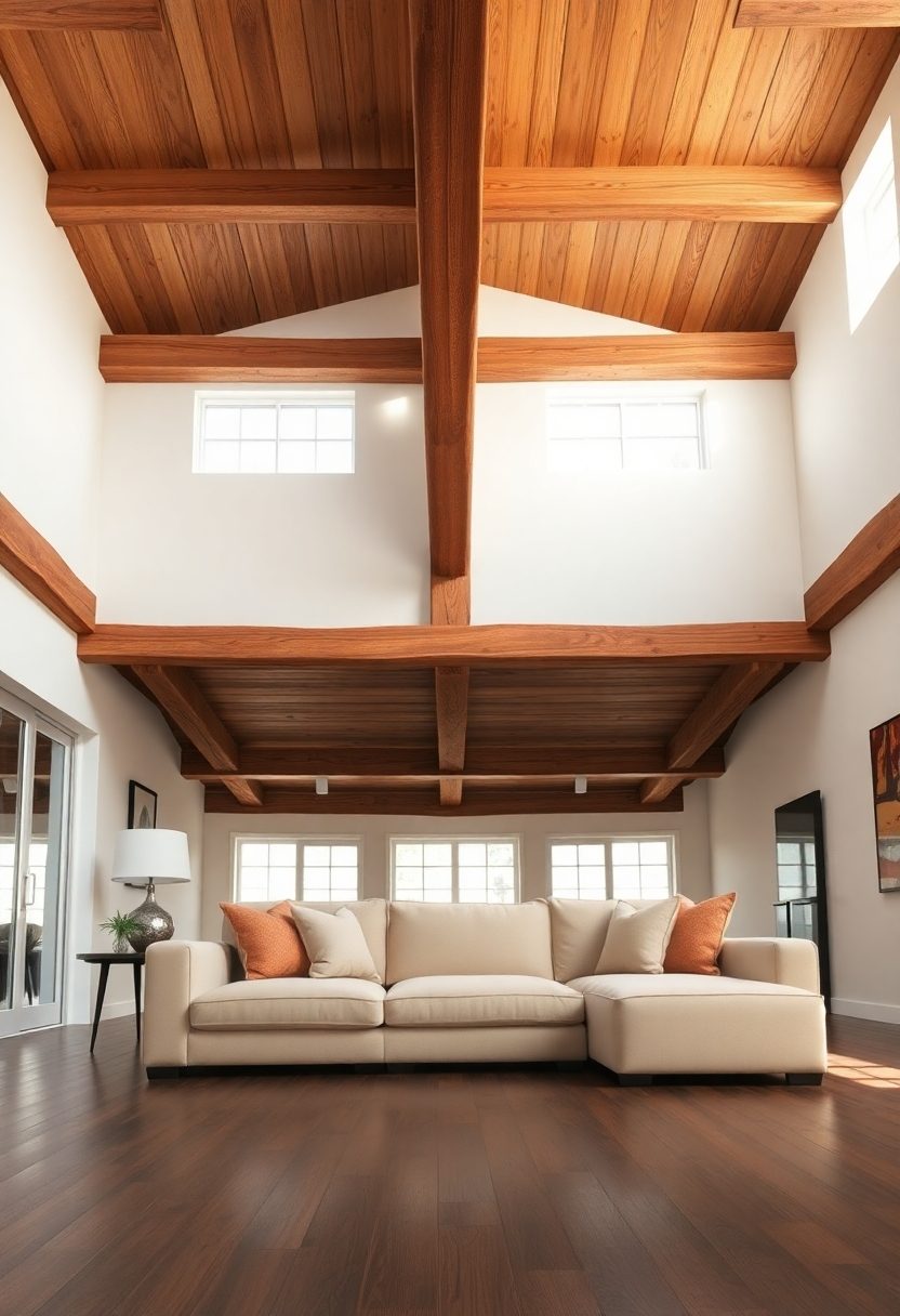 Luxury Ceiling Design Ideas: Ceiling Designs With Exposed Beams