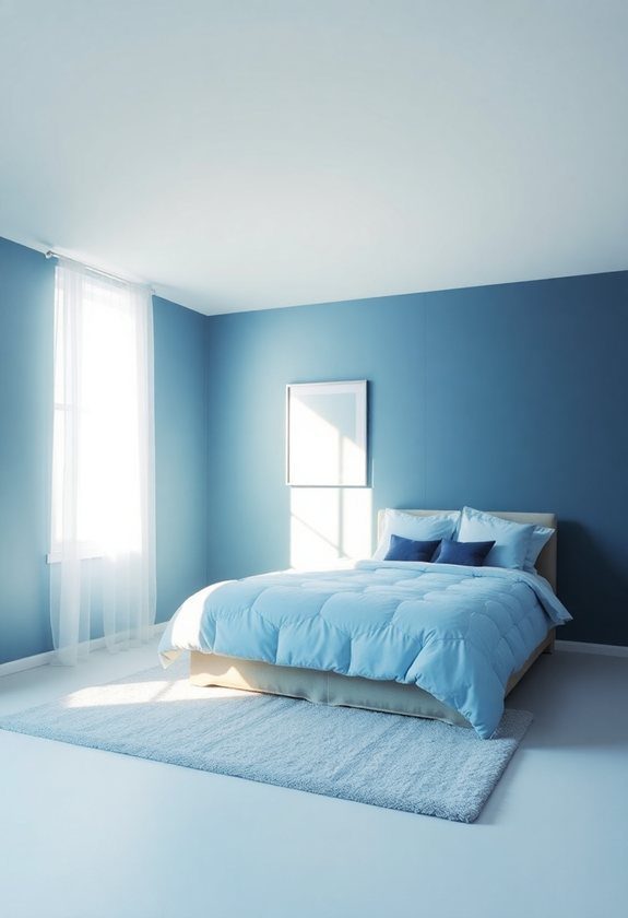 Bedroom Wall Painting Ideas: Monochromatic Color Schemes