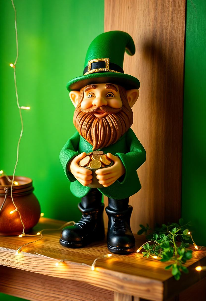 St. Patrick’s Day Decoration Ideas: Leprechaun Figurines