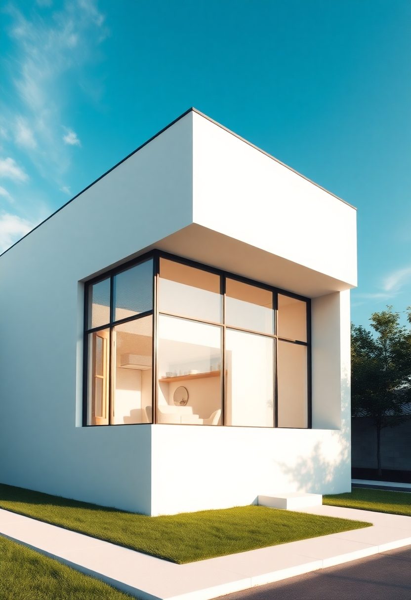 Cool House Ideas: Minimalist Cube-Shaped Houses