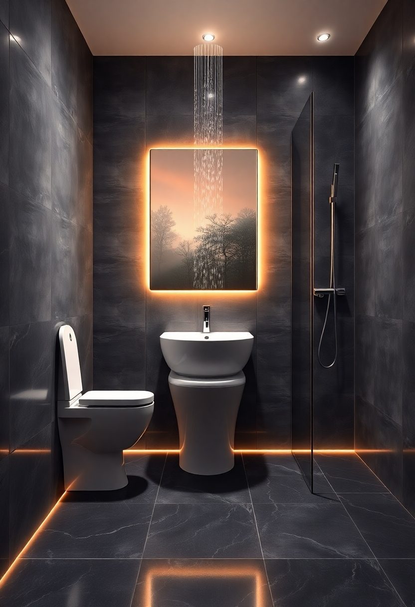 Small Luxury Bathroom Ideas: Unexpected Bathroom Technology