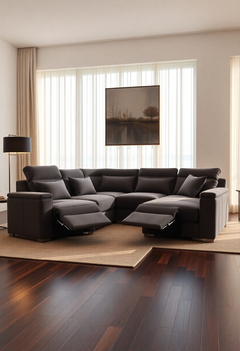 Luxury Sofa Ideas: Sectional Sofas With Reclining Functions