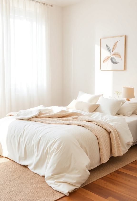 Bedroom Paint Color Ideas : Creamy Whites for a Soft and Serene Space