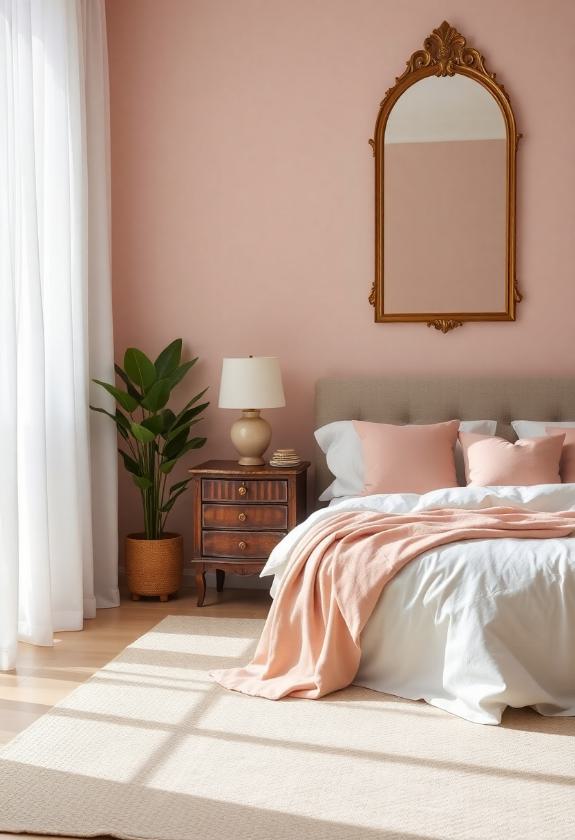 Stunning Paint Color Ideas: Pastel Pale Pink