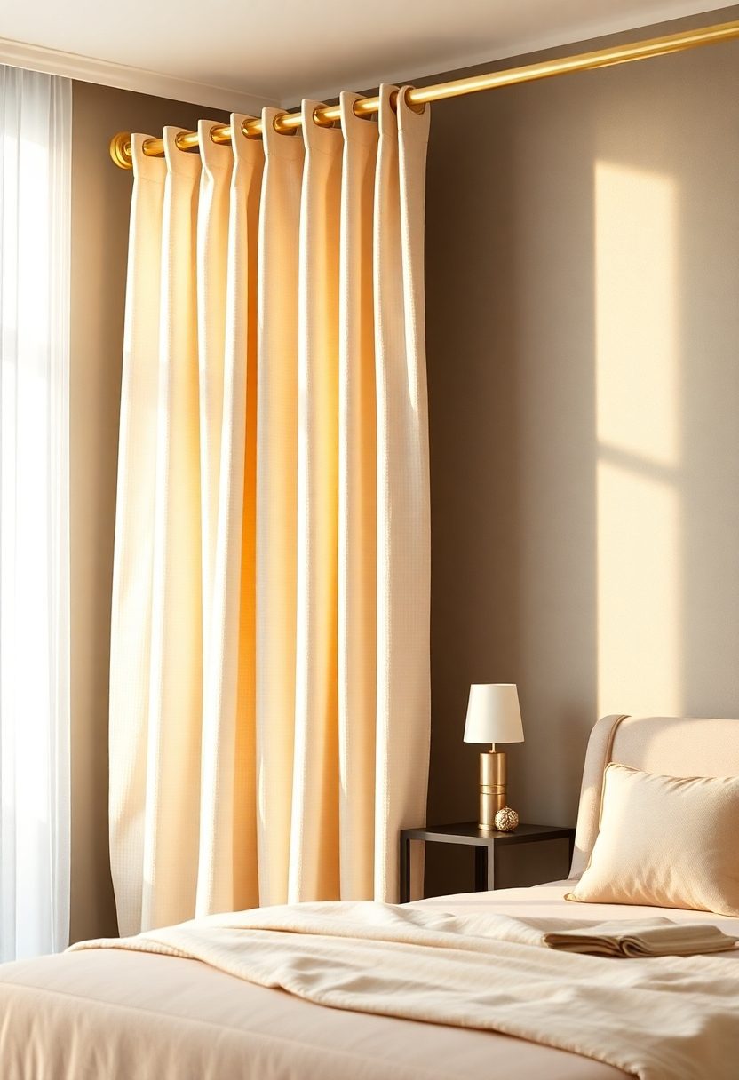 Luxury Curtains for Bedroom Ideas: Chenille Chic Curtains for a Soft and Sophisticated Look