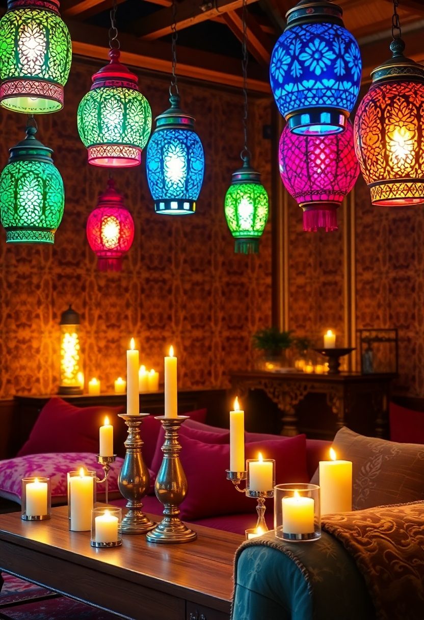 Eid Al-Fitr Decor Ideas: Lantern and Candle Combinations for a Warm and Inviting Glow